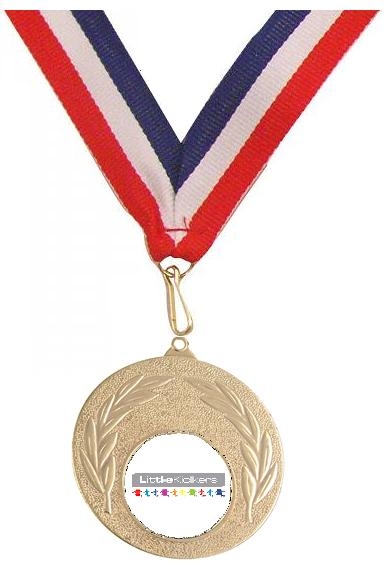 New Little Kickers Budget Medal and Ribbon